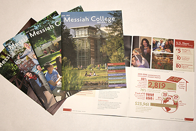 Messiah College See Anew Admissions Magazine